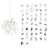 Paper Chandelier Washi – Ambient Illumination in Luxury Interior Setting View 23