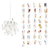 Paper Chandelier Washi – Ambient Illumination in Luxury Interior Setting View 19