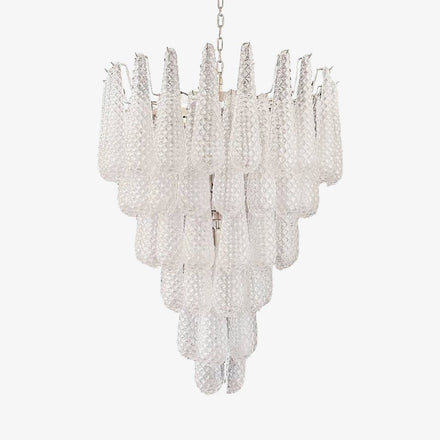 Glass Pinecone Chandelier