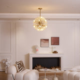 Dickinson Curated K9 Bohemian Crystal Chandelier – handcrafted surface texture