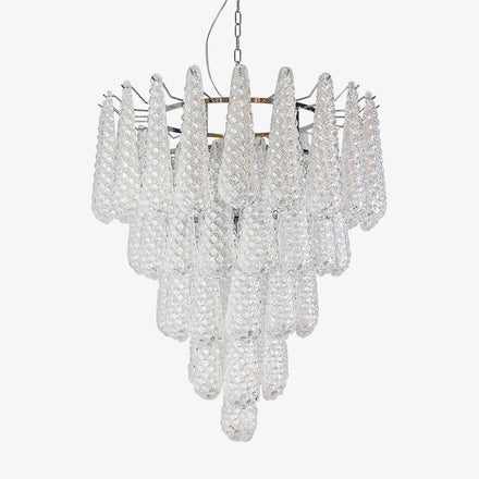 Glass Droplet Chandelier