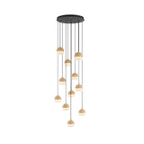 Mushroom Cluster Chandelier – Ambient Illumination in Luxury Interior Setting View 20