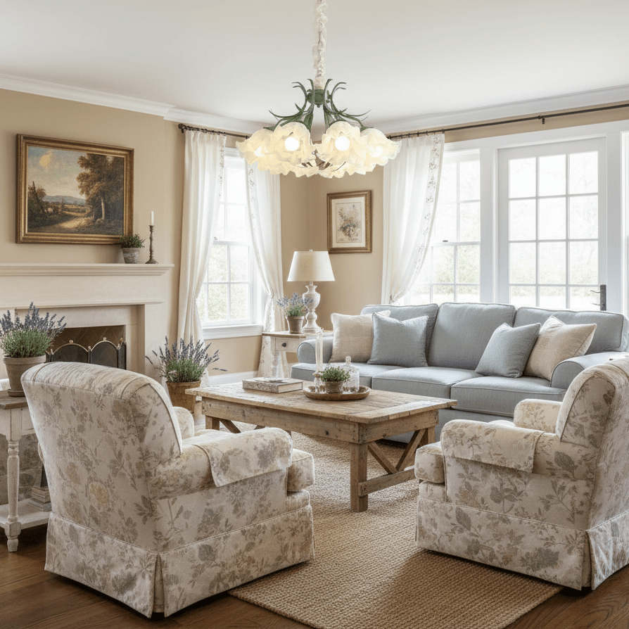 Lily Of The Valley Flower Chandelier