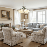 Lily Of The Valley Flower Chandelier – Ambient Illumination in Luxury Interior Setting View 5