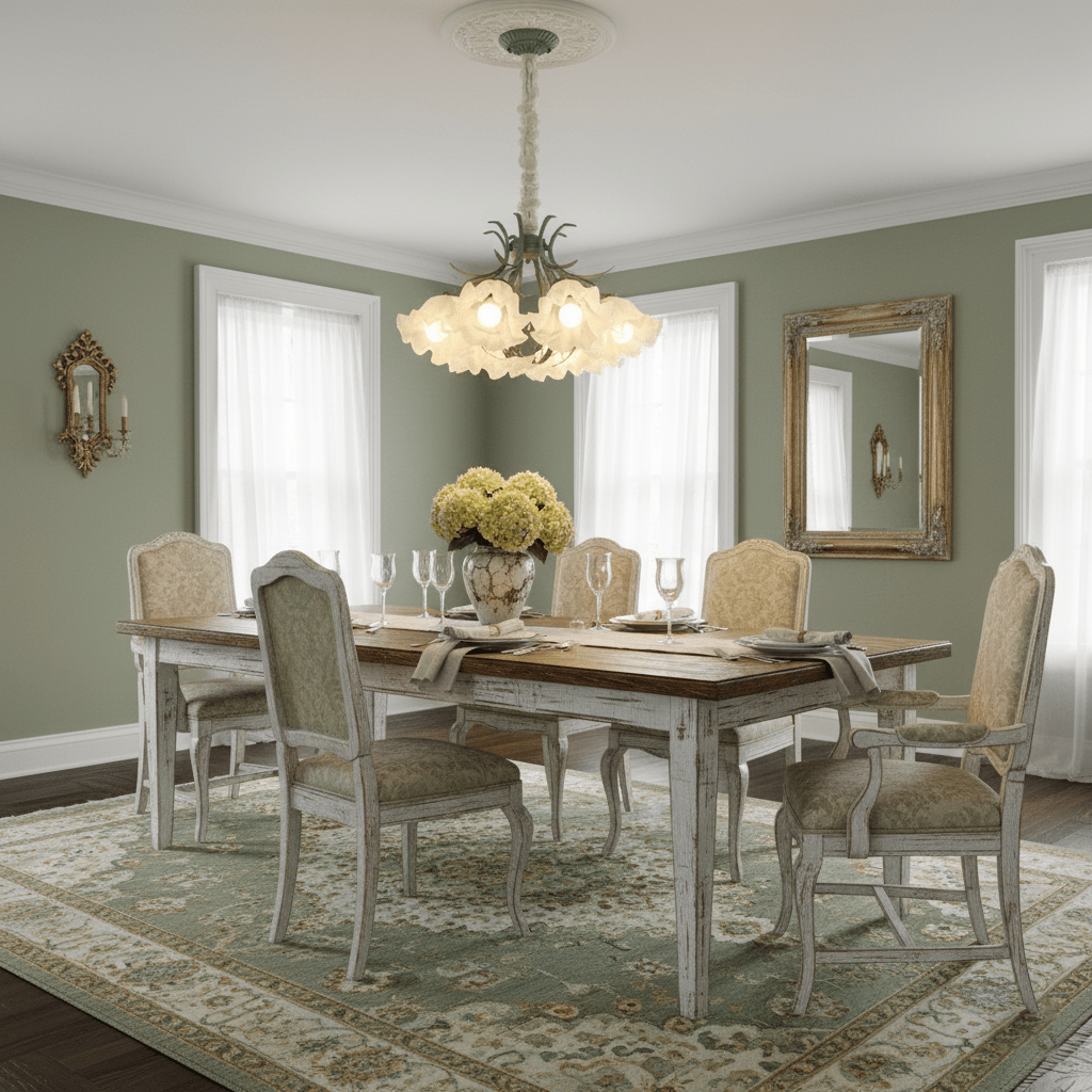 Lily Of The Valley Flower Chandelier – Ambient Illumination in Luxury Interior Setting View 11