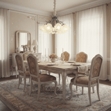 Lily Of The Valley Flower Chandelier – Ambient Illumination in Luxury Interior Setting View 12
