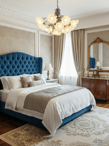 Lily Of The Valley Flower Chandelier – Ambient Illumination in Luxury Interior Setting View 10