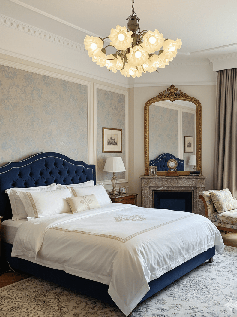 Lily Of The Valley Flower Chandelier – Ambient Illumination in Luxury Interior Setting View 8