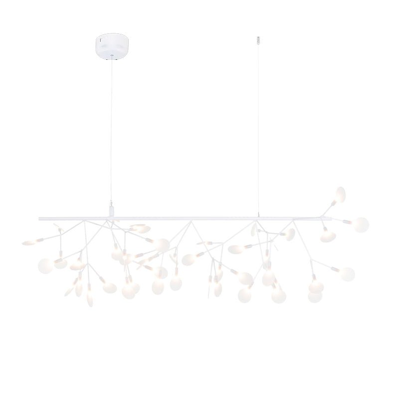 Long Style Firefly Led Chandelier – Ambient Illumination in Luxury Interior Setting View 22