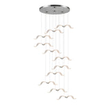 Large Seagull Chandelier – Ambient Illumination in Luxury Interior Setting View 29