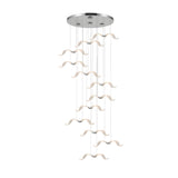 Large Seagull Chandelier – Ambient Illumination in Luxury Interior Setting View 31