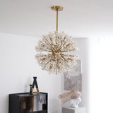 Dickinson Curated K9 Bohemian Crystal Chandelier – dimensional scale reference