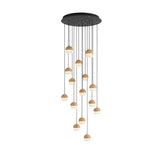 Mushroom Cluster Chandelier – Ambient Illumination in Luxury Interior Setting View 22