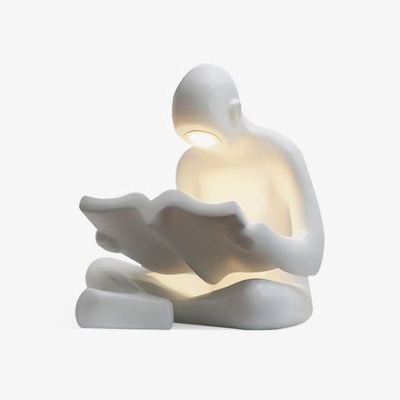 Elliott Reading Sculpture Curated Mouth-Blown Fr