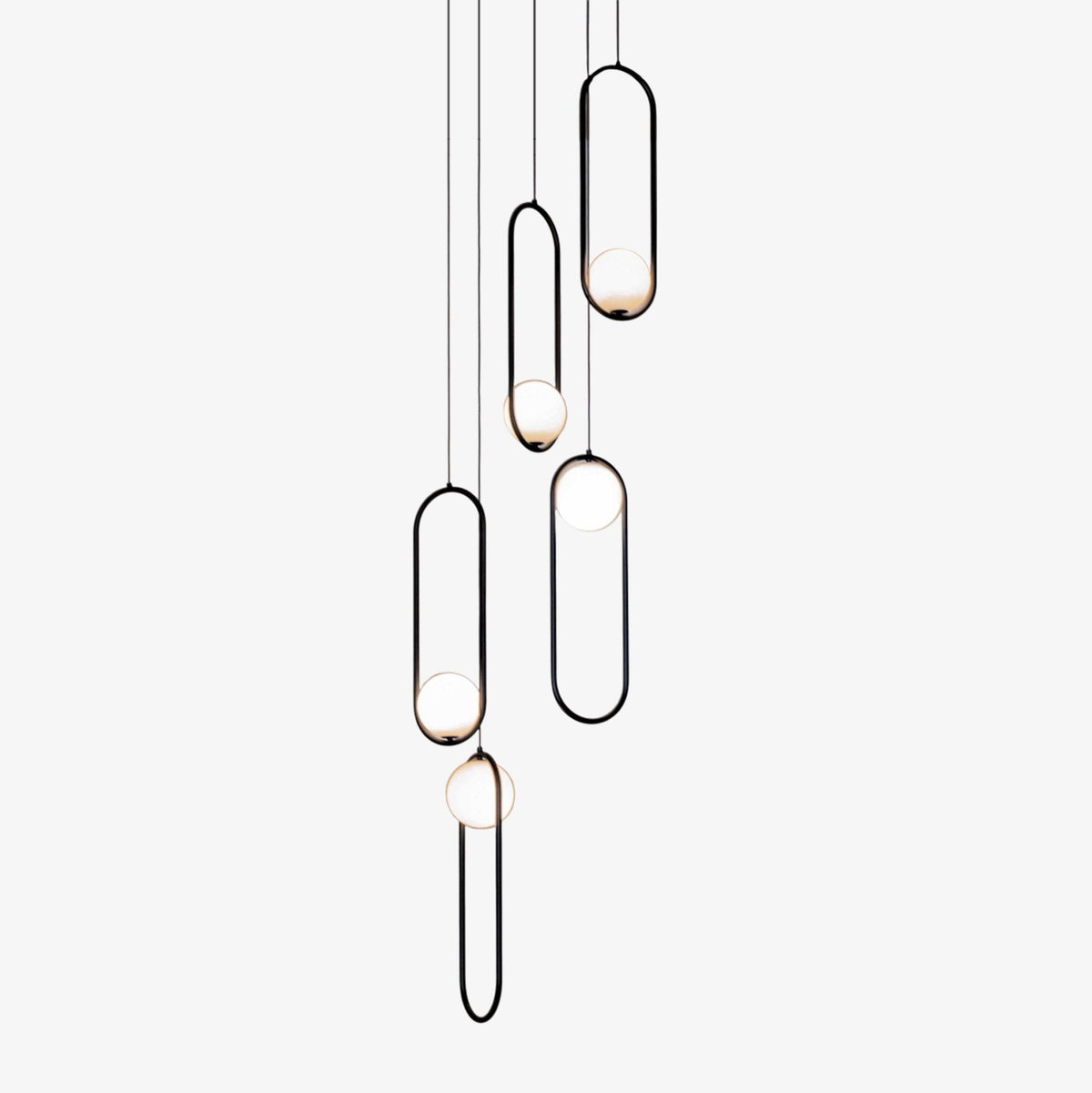 Mila Combination Chandelier – Handcrafted Architectural Luxury Lighting Fixture