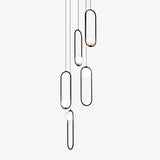 Mila Combination Chandelier – Handcrafted Architectural Luxury Lighting Fixture