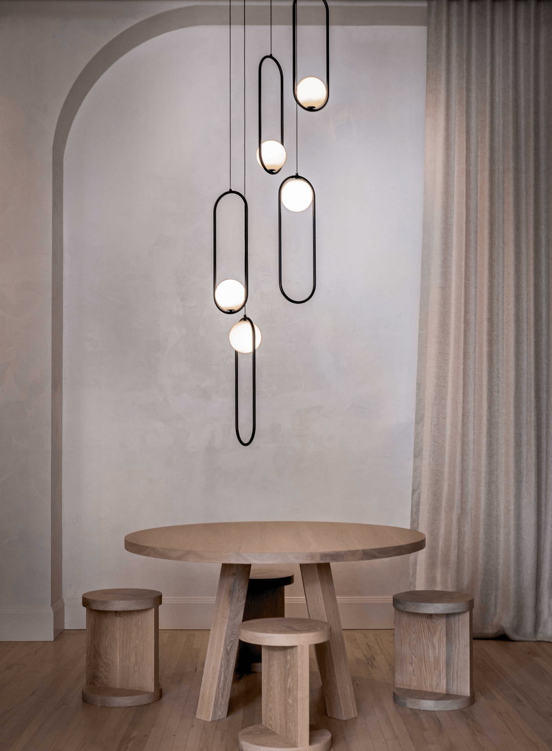 Mila Combination Chandelier – Ambient Illumination in Luxury Interior Setting View 3
