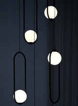 Mila Combination Chandelier – Ambient Illumination in Luxury Interior Setting View 4