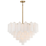 Virella Murano Curated Amber Art Glass Chandelie – ∅ 31.9 x H 21.7 finish configuration