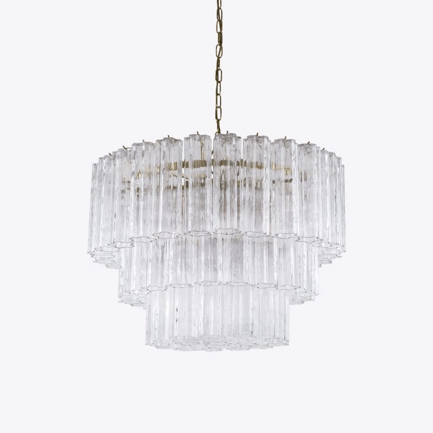 Medium Treviso Curated Mouth-Blown Frosted Glass – ∅ 28.3 x H 20.5 finish configuration #1 #2