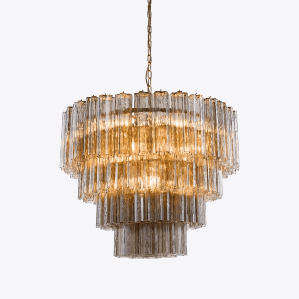 Large Treviso Curated Mouth-Blown Frosted Glass