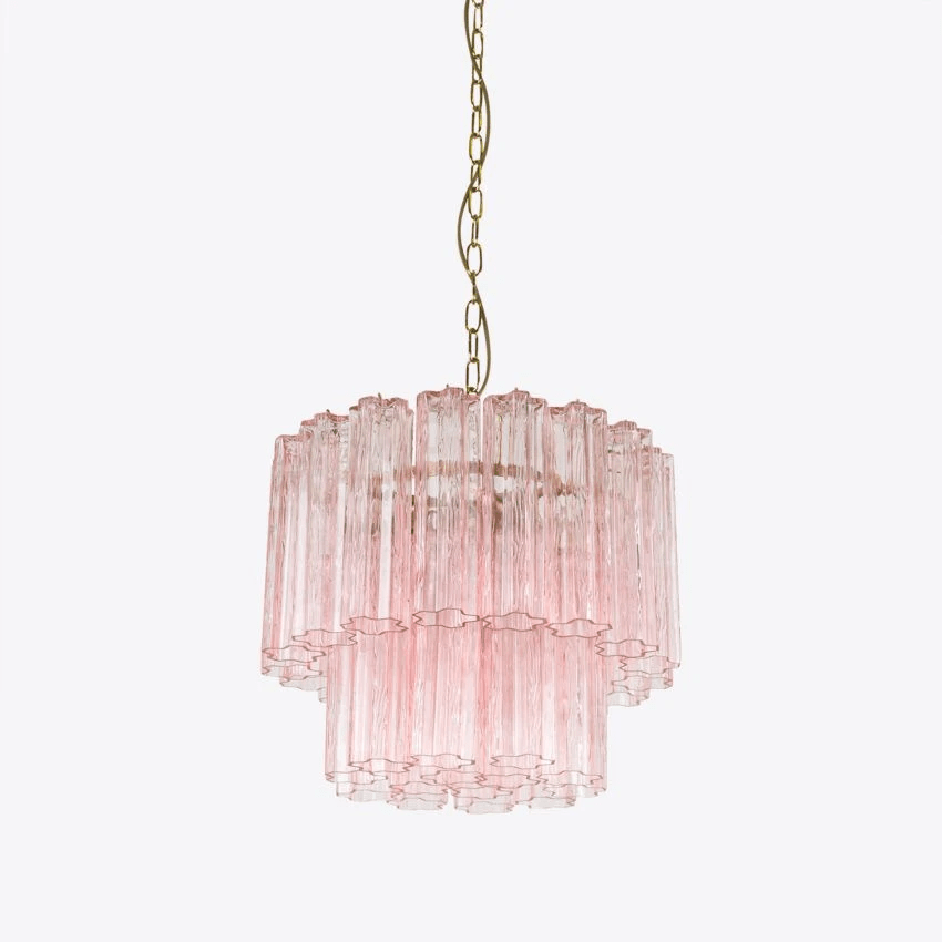Small Treviso Curated Mouth-Blown Frosted Glass – structural canopy joint detail