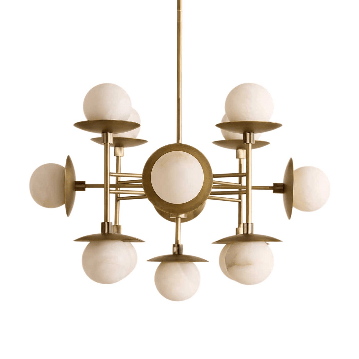 Cara Alabaster Curated Alabaster Chandelier – ∅ 23.6 x H 63 finish configuration