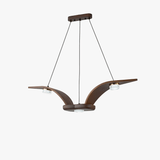 Flugi Curated Mouth-Blown Frosted Glass Chandeli – dimensional scale reference