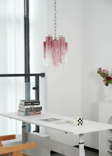 Rosatina Glass Curated Mouth-Blown Frosted Glass – structural canopy joint detail