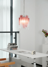 Rosatina Glass Curated Mouth-Blown Frosted Glass – unlit natural material contrast