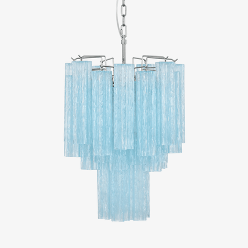 Azzura Glass Curated Mouth-Blown Frosted Glass C – Mouth-Blown Frosted Glass Chandelier