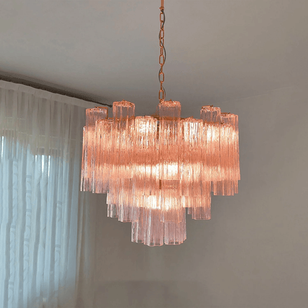 Glass Tubes Chandelier