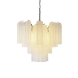 Glass Tubes Curated Mouth-Blown Frosted Glass Ch – dimensional scale reference #1