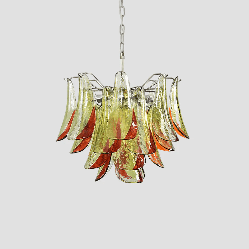 Marielle Glass Chandelier – Ambient Illumination in Luxury Interior Setting View 17