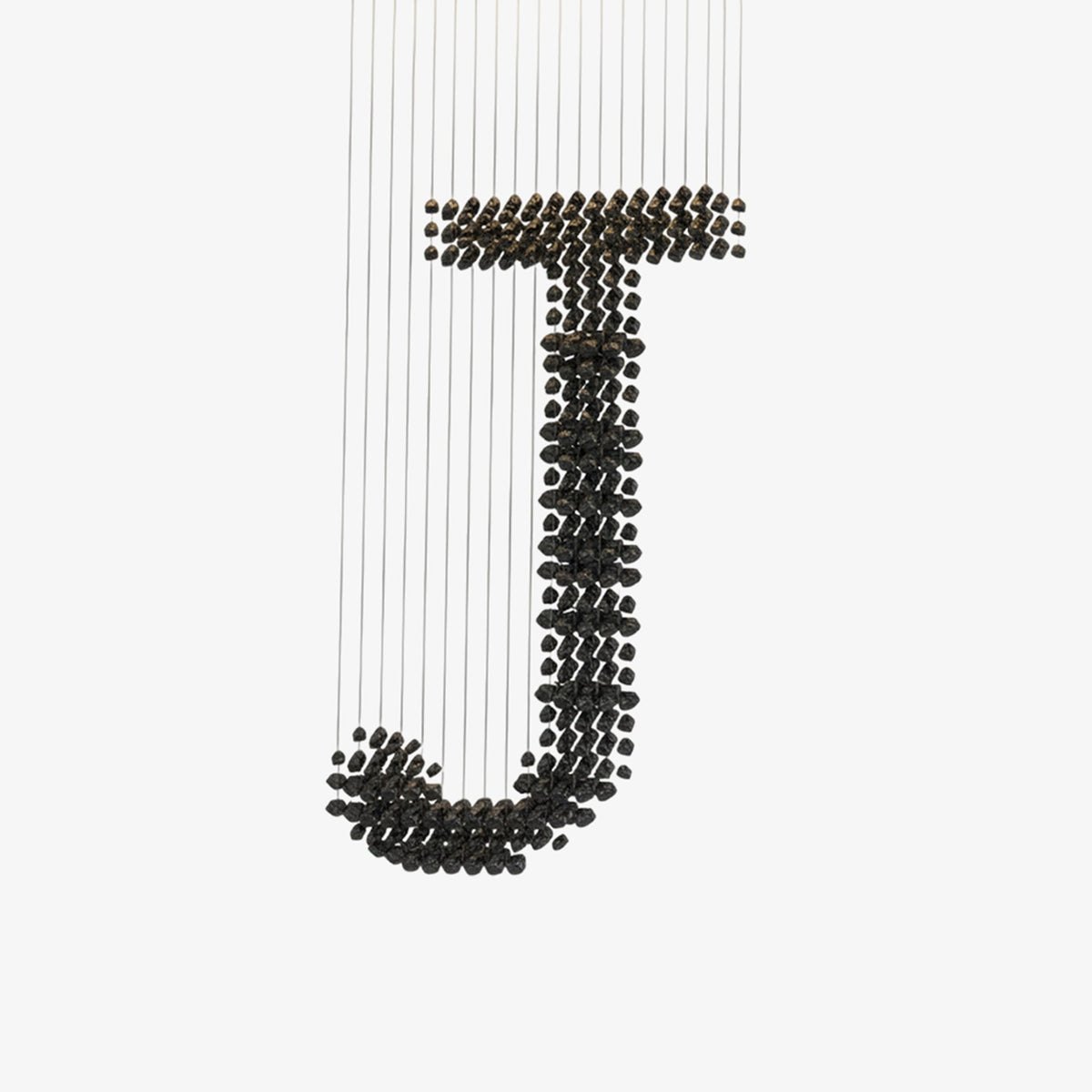 Charcoal Chandeliers J Curated Iron & Glass Chan – Iron & Glass Chandelier