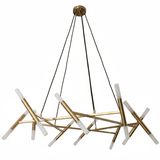 Le Diamant Chandelier – Ambient Illumination in Luxury Interior Setting View 14
