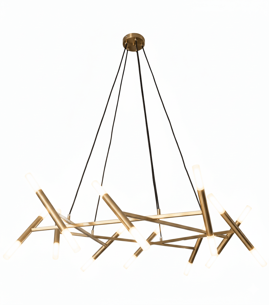 Le Diamant Chandelier – Ambient Illumination in Luxury Interior Setting View 15