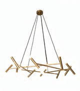 Le Diamant Chandelier – Ambient Illumination in Luxury Interior Setting View 15