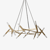 Le Diamant Chandelier – Handcrafted Architectural Luxury Lighting Fixture