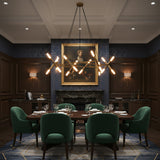 Le Diamant Chandelier – Ambient Illumination in Luxury Interior Setting View 3