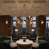 Le Diamant Chandelier – Ambient Illumination in Luxury Interior Setting View 4