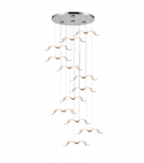 Large Seagull Chandelier – Ambient Illumination in Luxury Interior Setting View 30