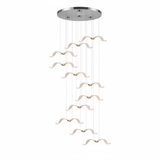 Large Seagull Chandelier – Ambient Illumination in Luxury Interior Setting View 28