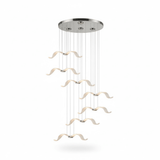 Large Seagull Chandelier – Ambient Illumination in Luxury Interior Setting View 22