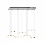 Large Seagull Chandelier – Ambient Illumination in Luxury Interior Setting View 24
