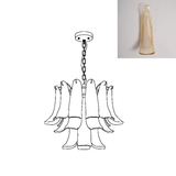 Murano Glass Leaf Chandelier – Ambient Illumination in Luxury Interior Setting View 20