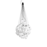 Cumulus Cascade Curated Mouth-Blown Frosted Glas – 72-balls ∅ 19.7 x H 59.1 finish configuration