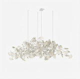 Gingko Curated Hand-Thrown Ceramic Chandelier – L 78.7 x W 27.6 x H 23.6 finish configuration