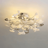Gingko Rotating Flush Mount – Ambient Illumination in Luxury Interior Setting View 26