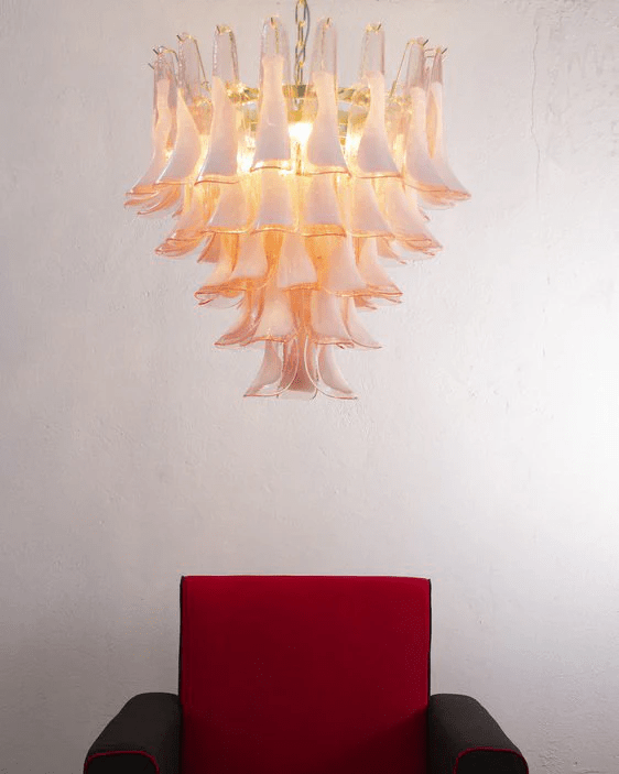 Rosabella Glass Curated Mouth-Blown Frosted Glas – unlit natural material contrast